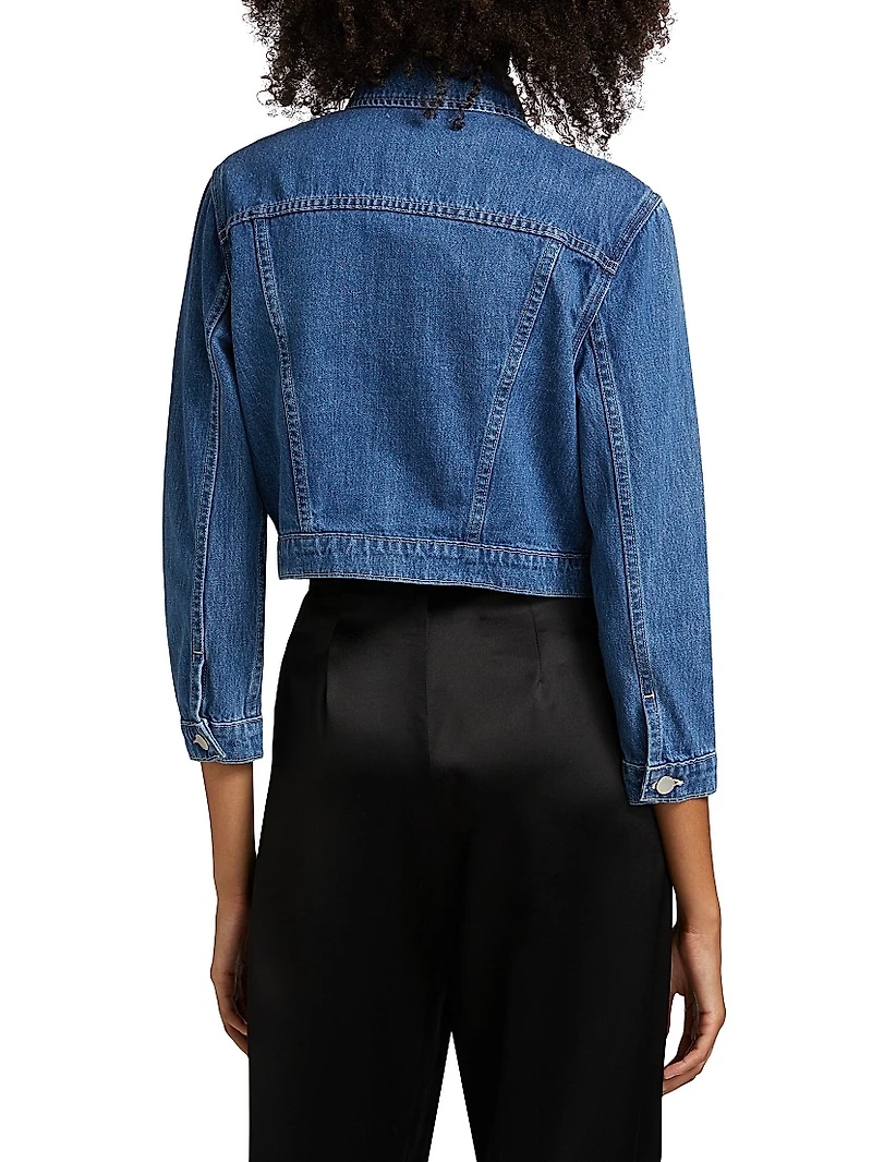 Koda Crop Denim Jacket