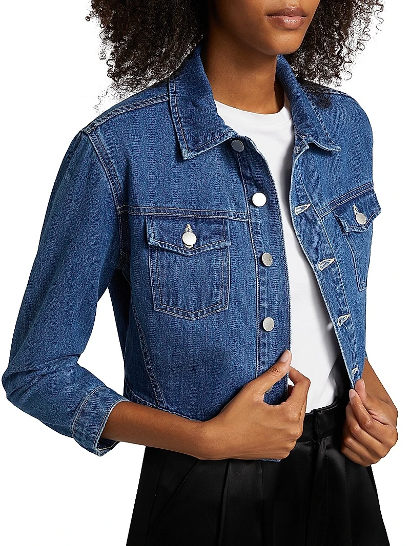 Koda Crop Denim Jacket