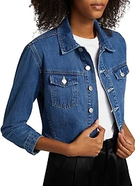 Koda Crop Denim Jacket
