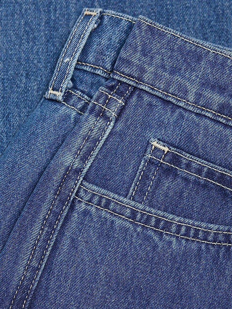 Beau High-Rise Wide-Leg Jeans