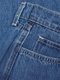 Beau High-Rise Wide-Leg Jeans