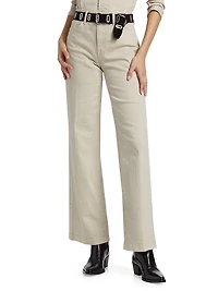 Scottie High-Rise Wide-Leg Pants
