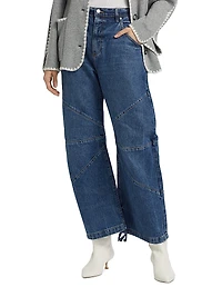 Freddy Denim Cropped Barrel Jeans