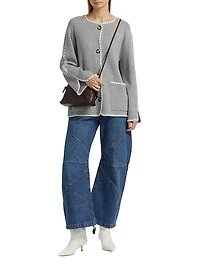 Freddy Denim Cropped Barrel Jeans