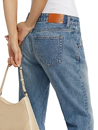 Bella Mid-Rise Boot-Cut Jeans