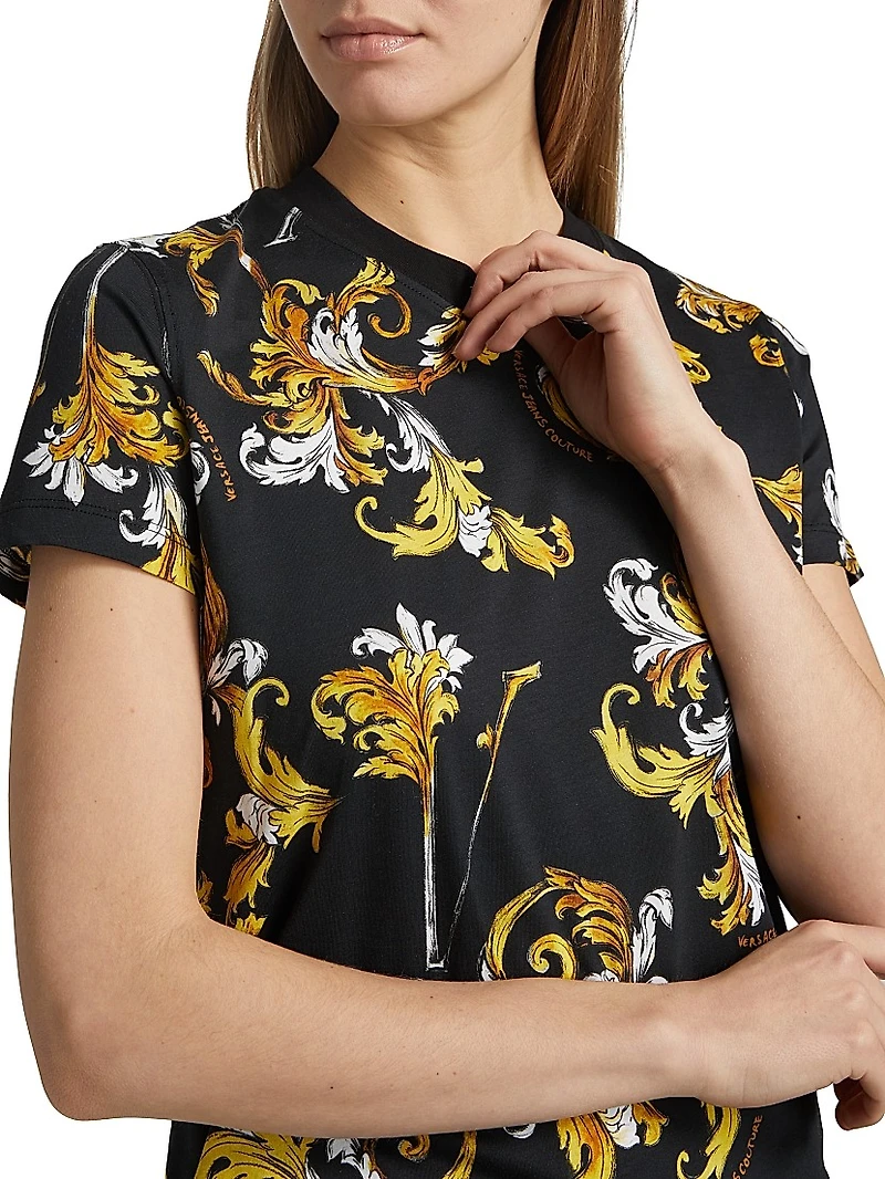 Barocco Print T-Shirt