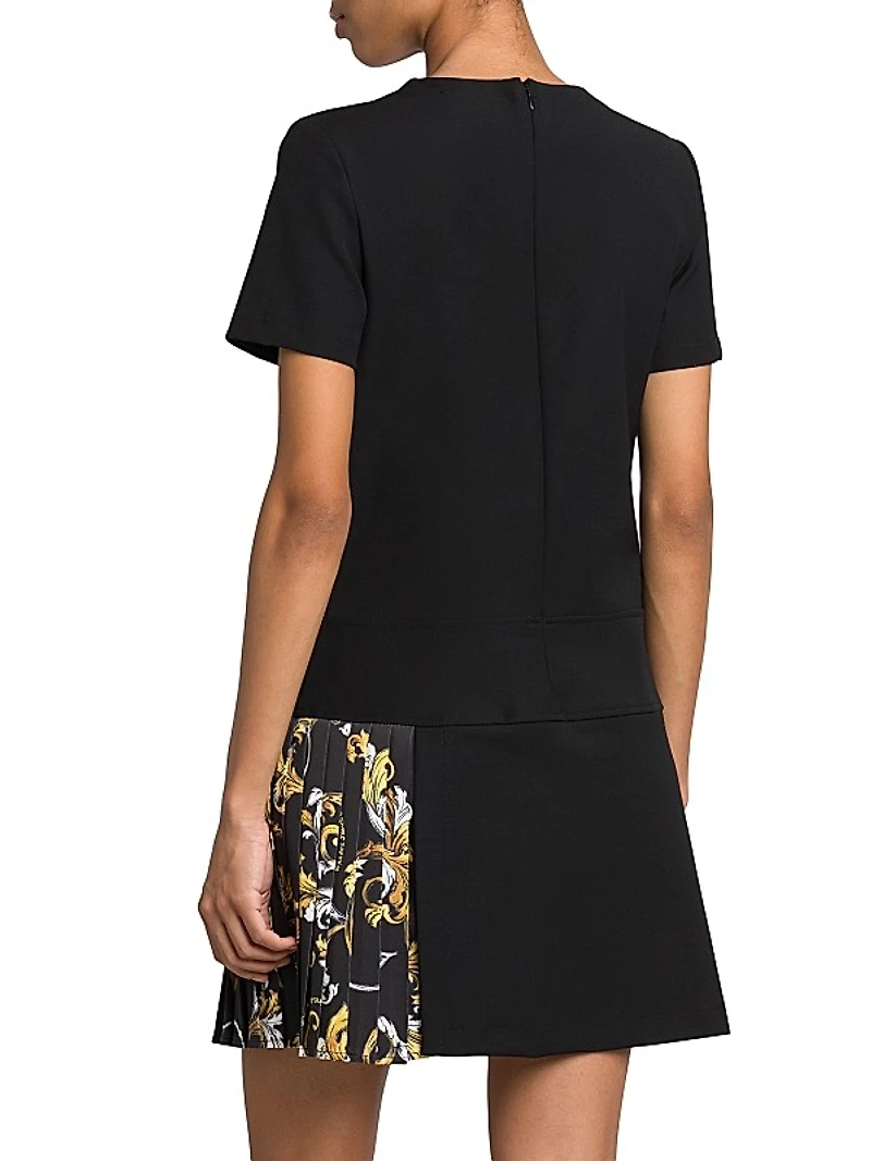 Vestiti Baroque Pleated Minidress