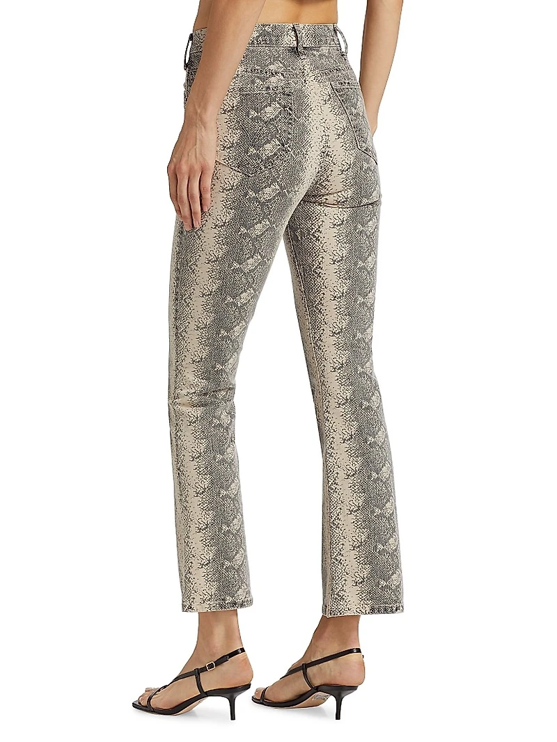 The Hustler Flood Snake Jeans