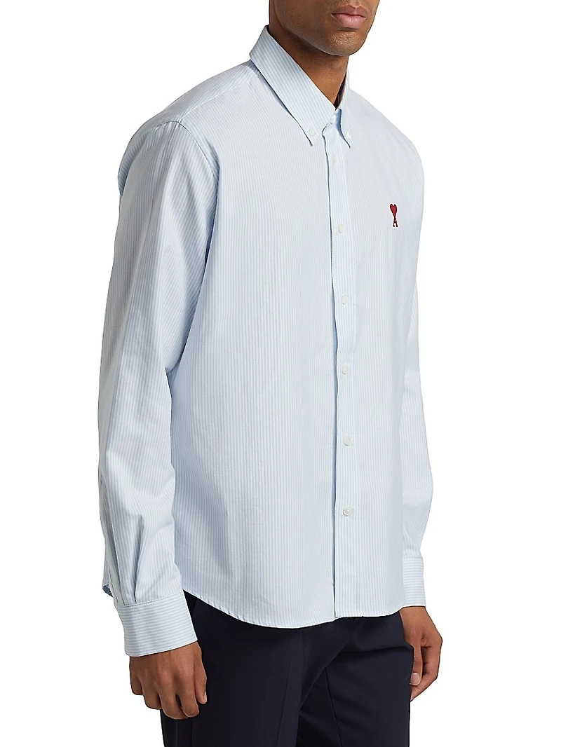 Classic Stripped Oxford Shirt