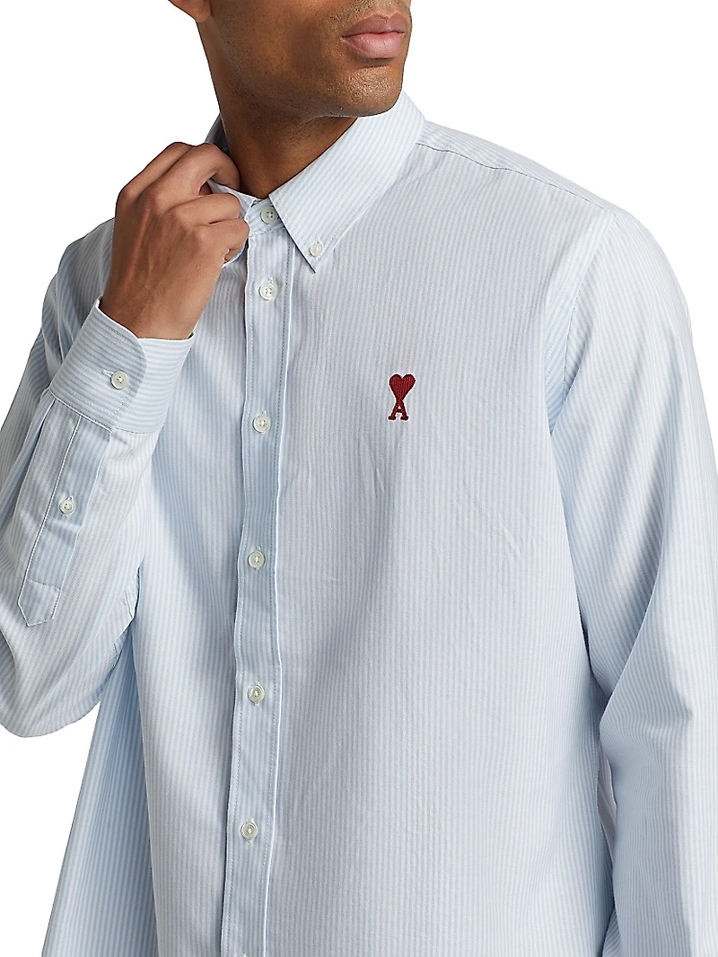 Classic Stripped Oxford Shirt