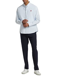 Classic Stripped Oxford Shirt