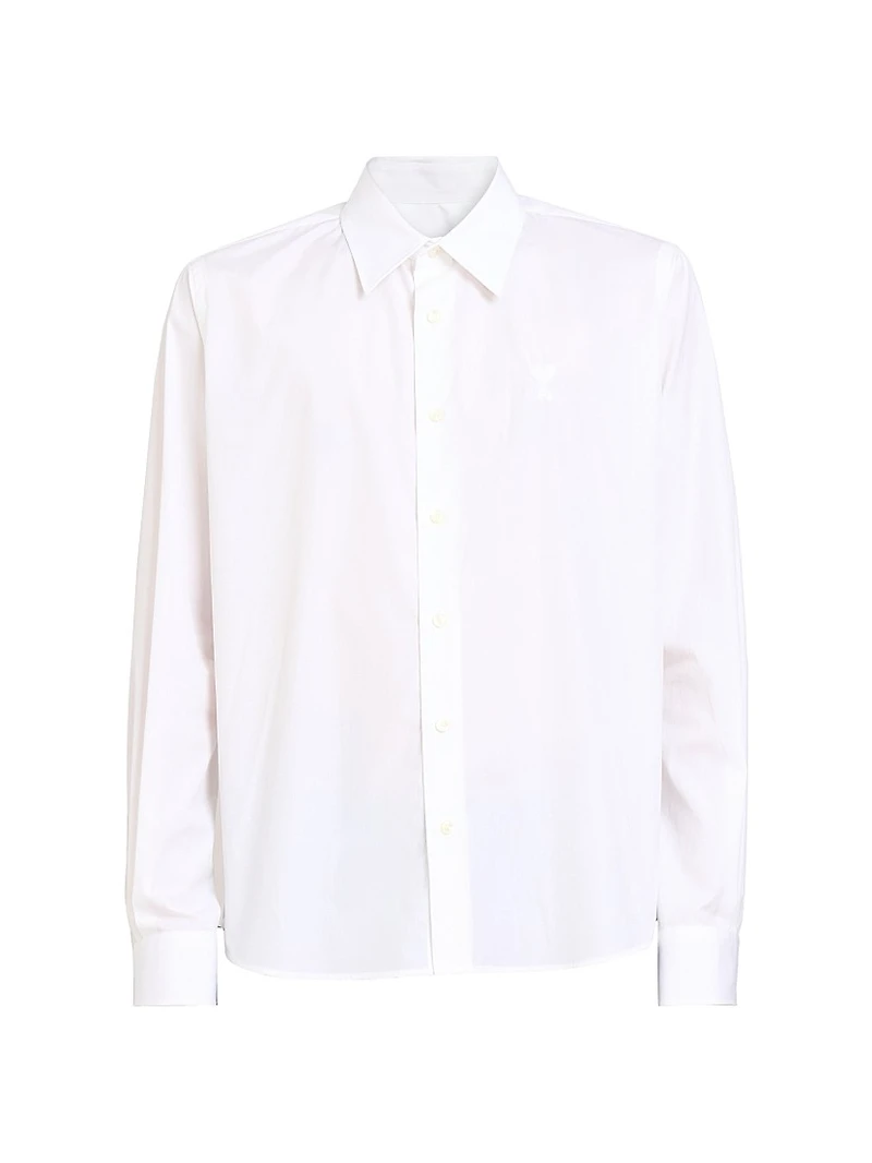 Classic Button-Front Shirt