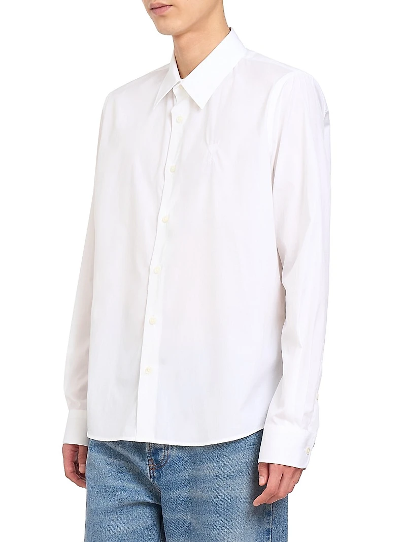 Classic Button-Front Shirt