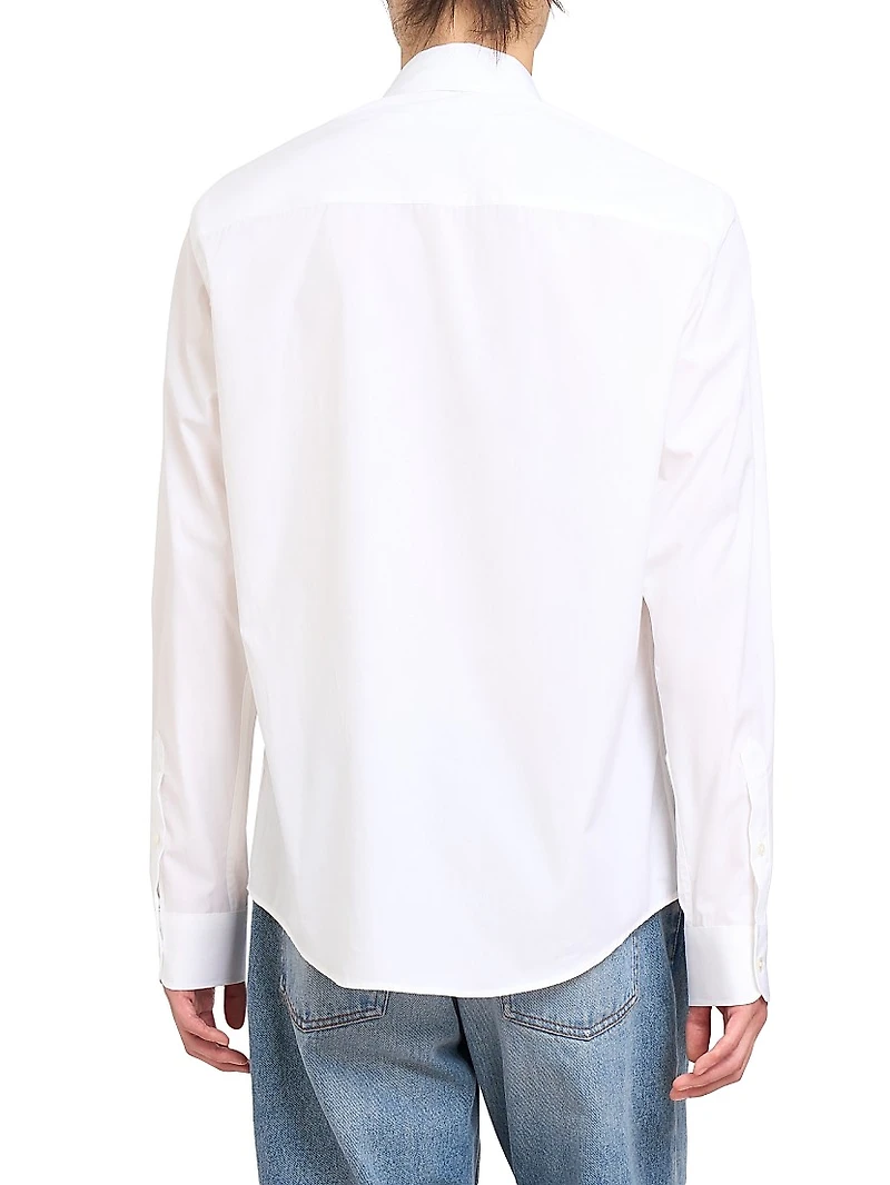 Classic Button-Front Shirt