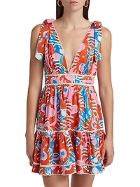 Cara Bow Minidress