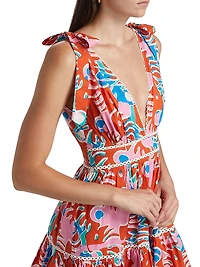 Cara Bow Minidress