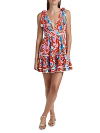 Cara Bow Minidress