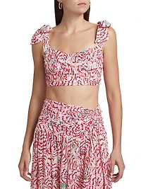 Carla Convertible Cropped Top