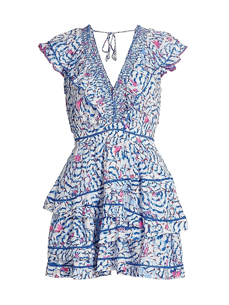 Carol Ruffle Minidress