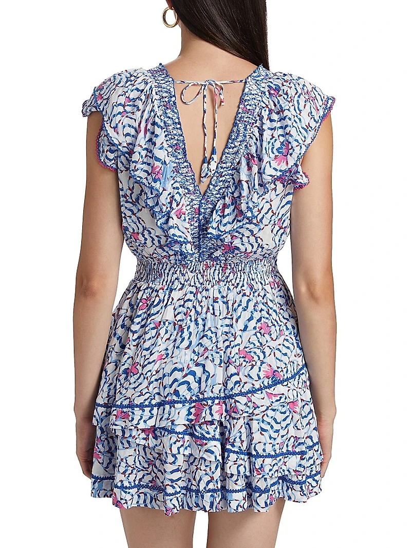 Carol Ruffle Minidress