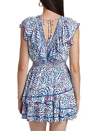 Carol Ruffle Minidress