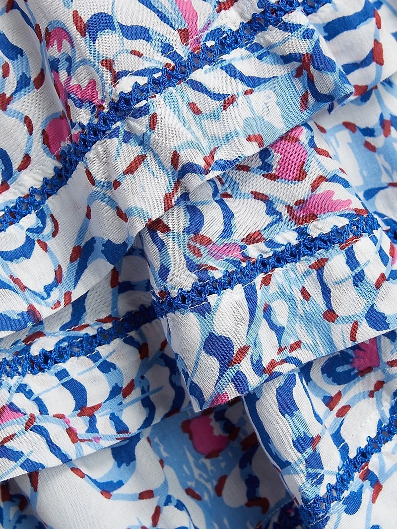 Carol Ruffle Minidress