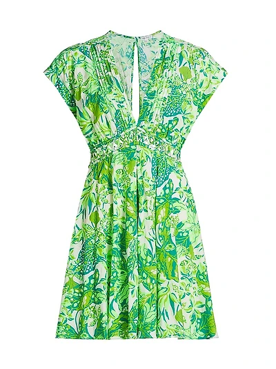 Cecile Fauna Minidress