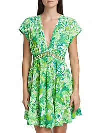 Cecile Fauna Minidress