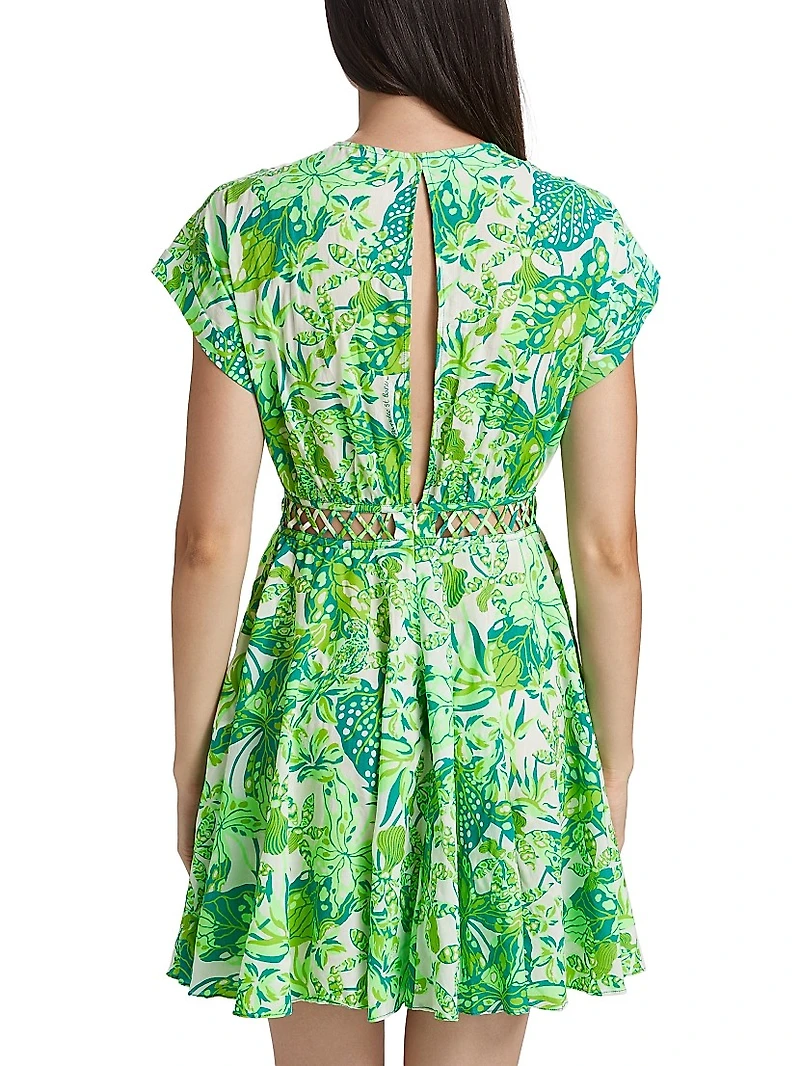 Cecile Fauna Minidress