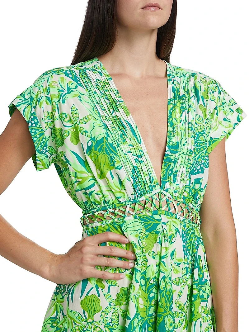 Cecile Fauna Minidress