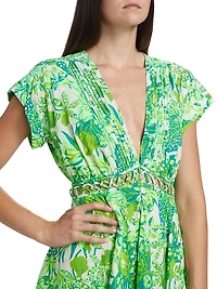 Cecile Fauna Minidress