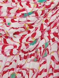 Carla Gathered Midi-Skirt