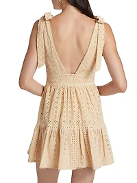 Cara Eyelet Lace Minidress