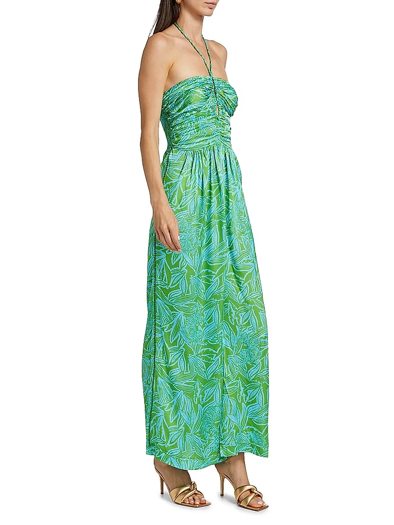 Claudia Floral Sleeveless Jumpsuit