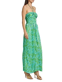 Claudia Floral Sleeveless Jumpsuit