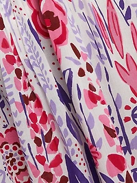 Claire Floral Bandeau Minidress