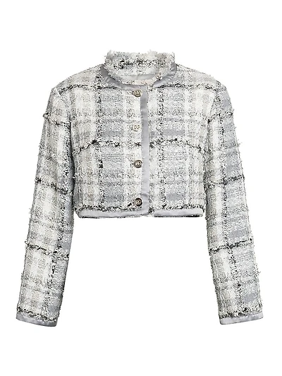 Rachel Check Tweed Jacket