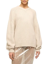 Wilson Wool-Blend V-Neck Sweater