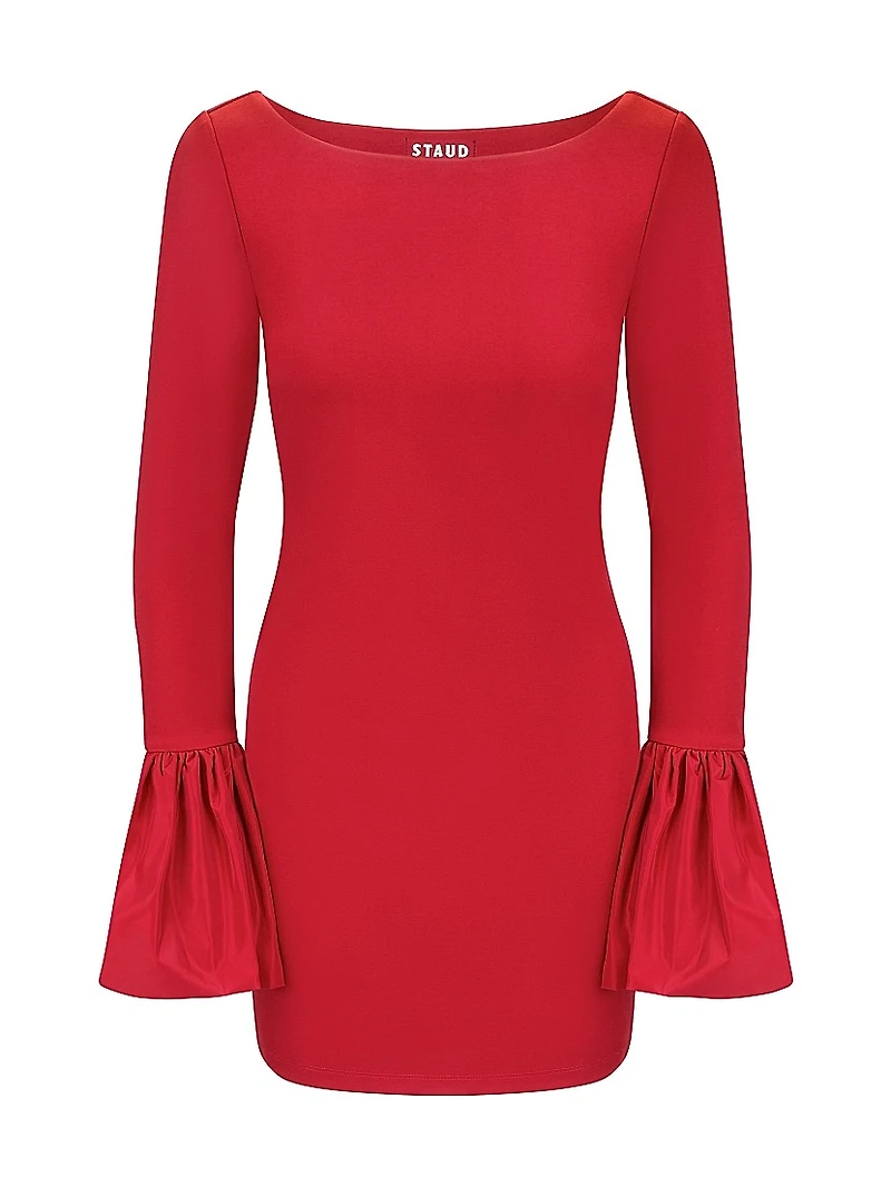 Hawthorne Bell-Sleeve Minidress