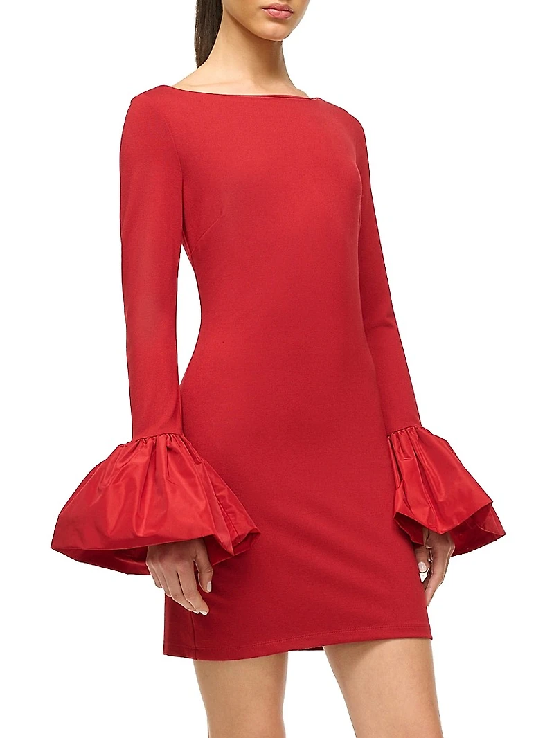 Hawthorne Bell-Sleeve Minidress