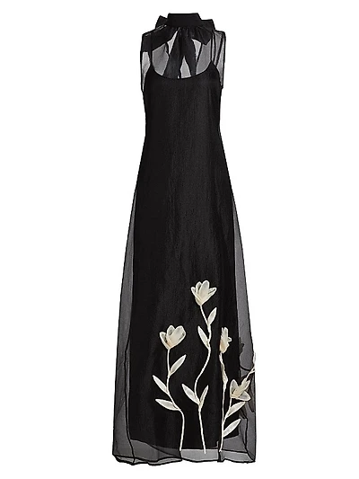 Albee Chiffon Maxi Dress