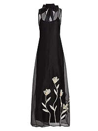 Albee Chiffon Maxi Dress