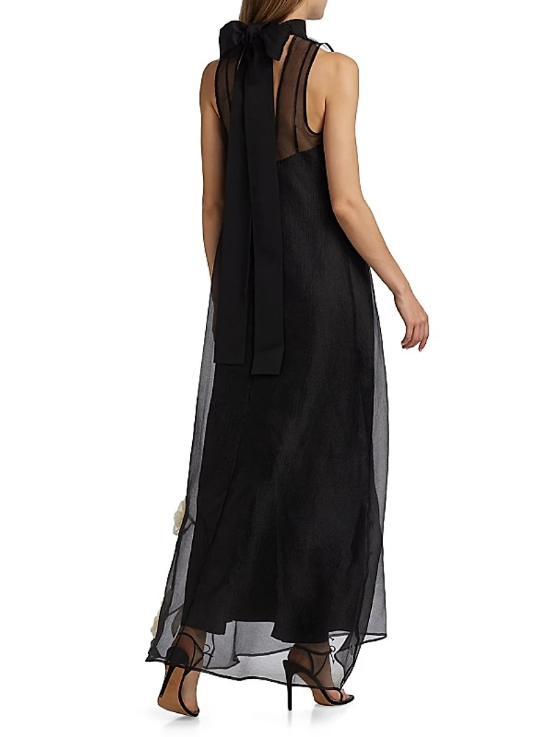 Albee Chiffon Maxi Dress