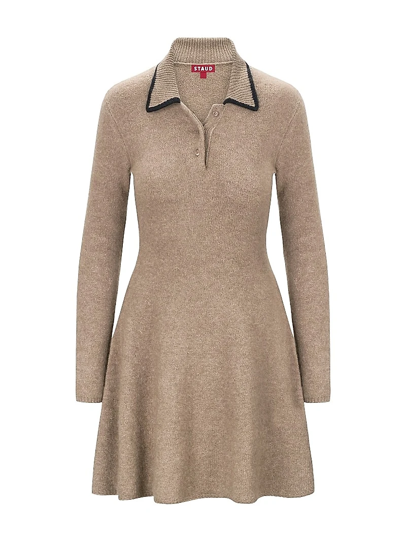 Dujour Knit Fit & Flare Minidress