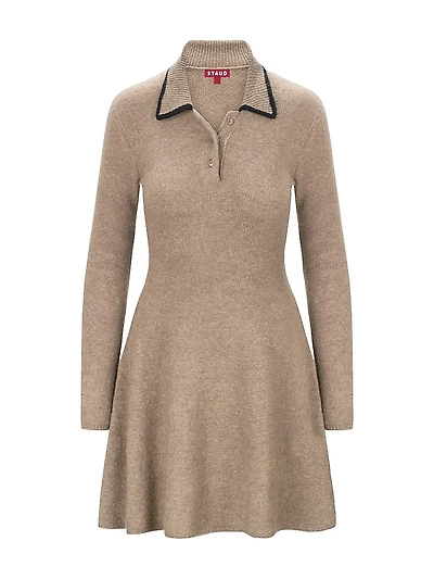 Dujour Knit Fit & Flare Minidress