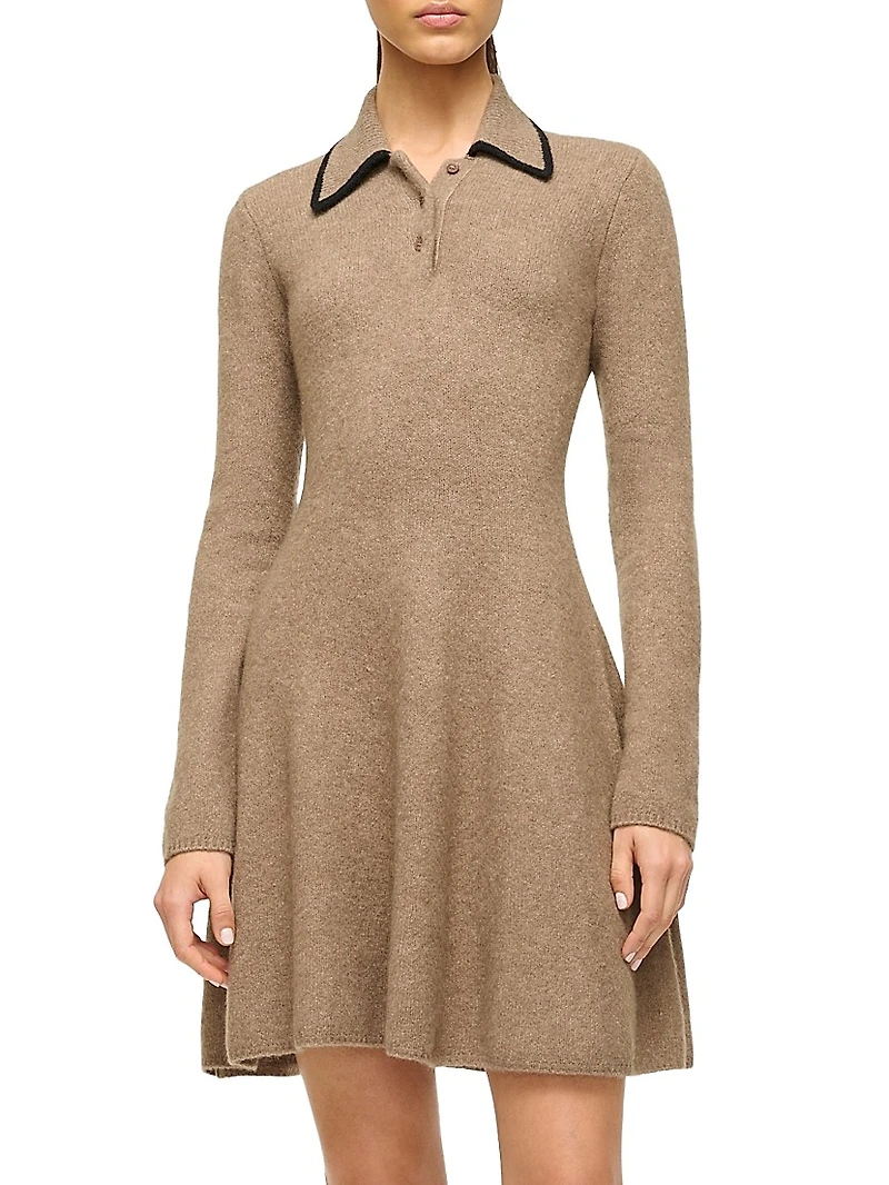 Dujour Knit Fit & Flare Minidress