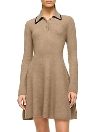 Dujour Knit Fit & Flare Minidress