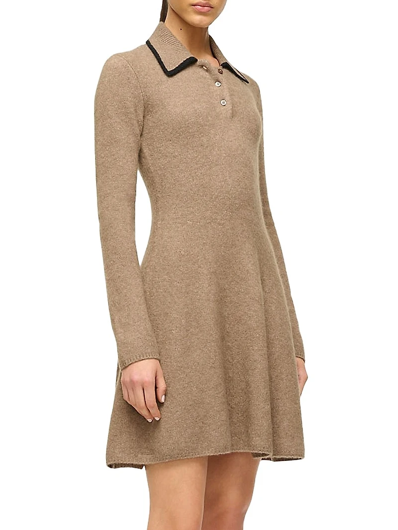 Dujour Knit Fit & Flare Minidress
