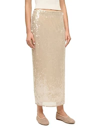 Casey Sequin Maxi Skirt