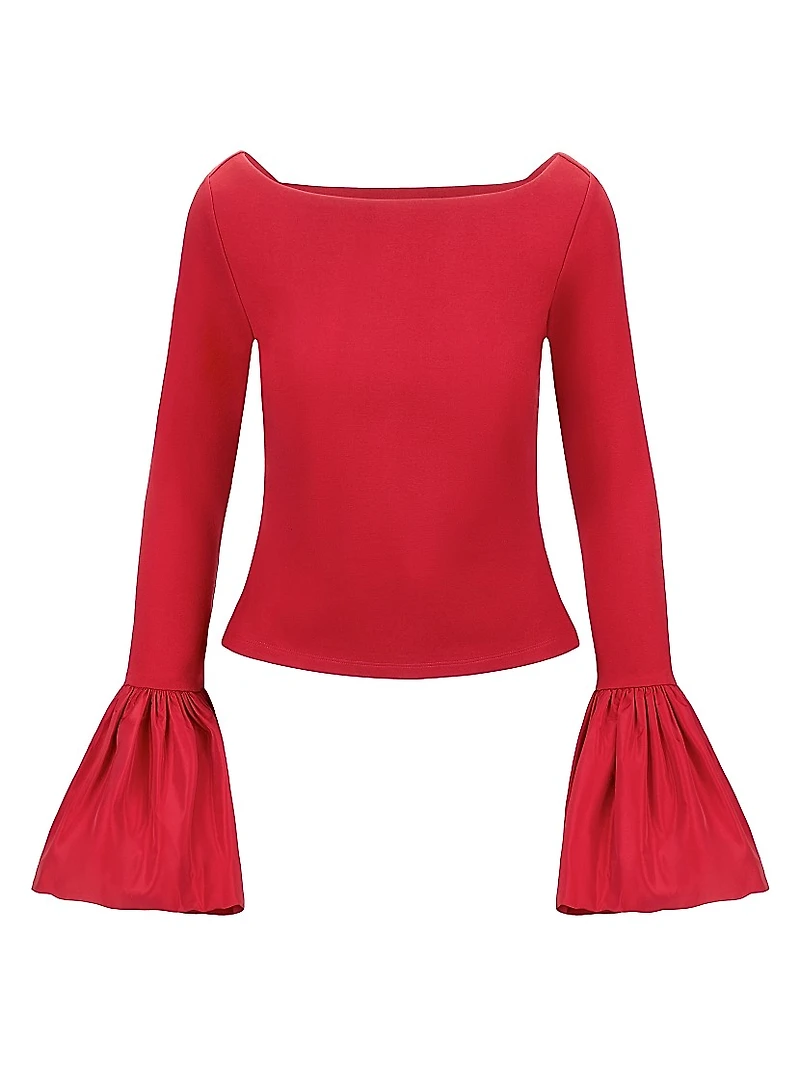 Paige Bell-Sleeve Top